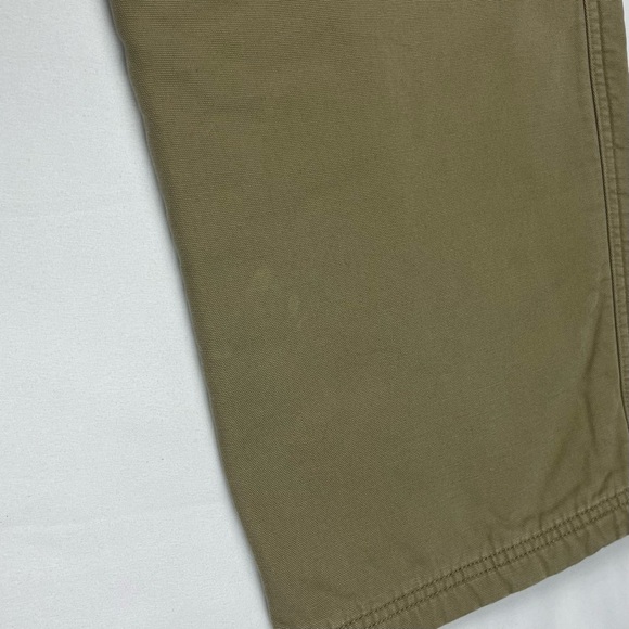 LL Bean Mens Fleece Lined Cargo Pants 38 x 30 Comfort Waist Straight Leg A6 - Picture 8 of 11